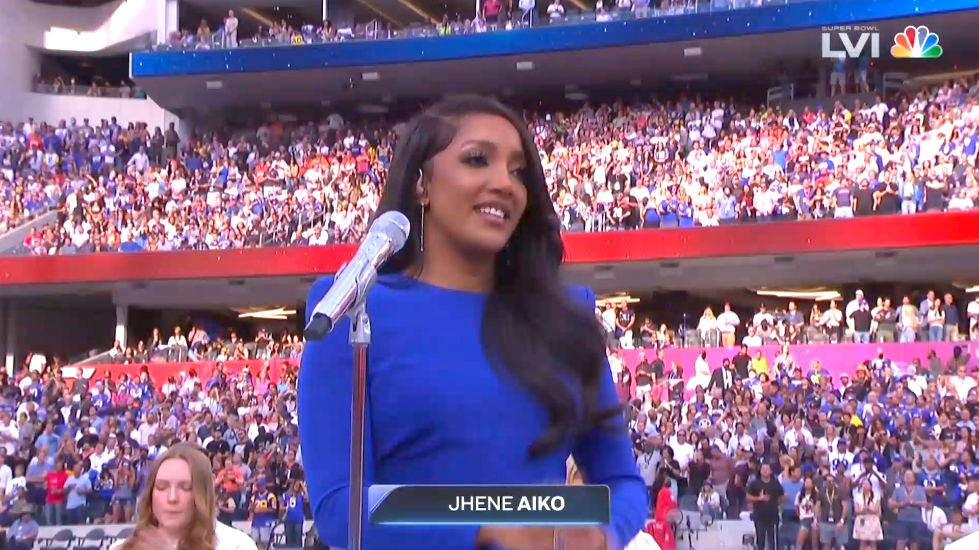 Watch Jhené Aiko's stunning Super Bowl performance of 'America The  Beautiful'