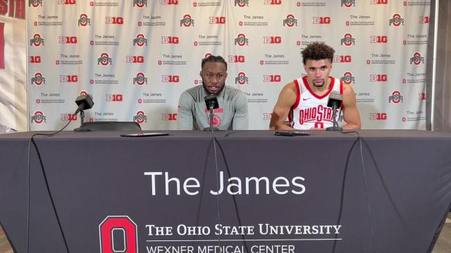 Video: Ohio State's Bruce Thornton, Tanner Holden after beating Alabama A&M