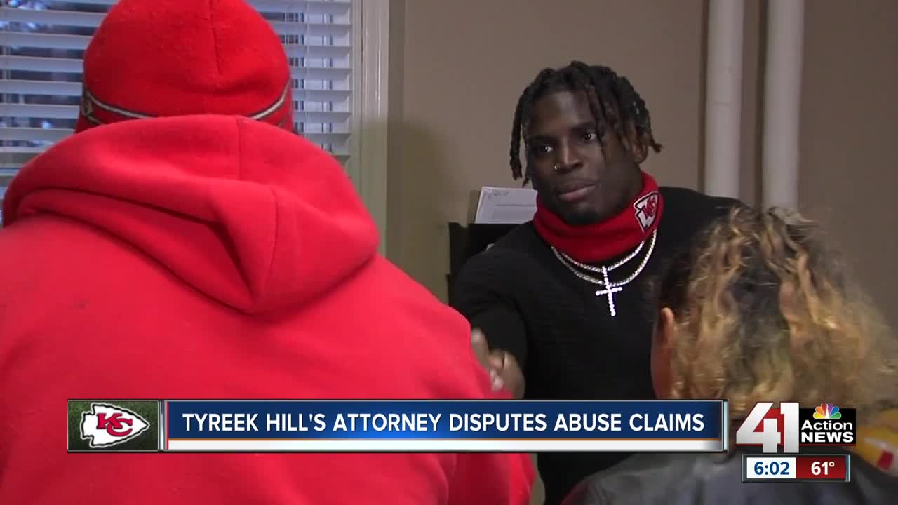 Tyreek Hill's lawyer disputes abuse in letter to NFL