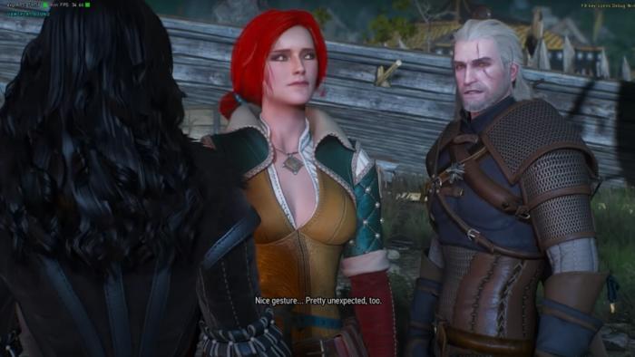 The Witcher 3 deleted scene