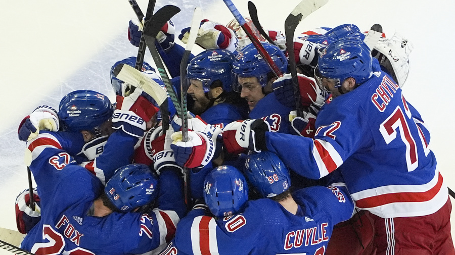 Associated Press - Barclay Goodrow scored at 14:01 of overtime and the New York Ranger beat the Florida Panthers 2-1 on Friday night in Game 2 to even the Eastern Conference final.  Goodrow, who had