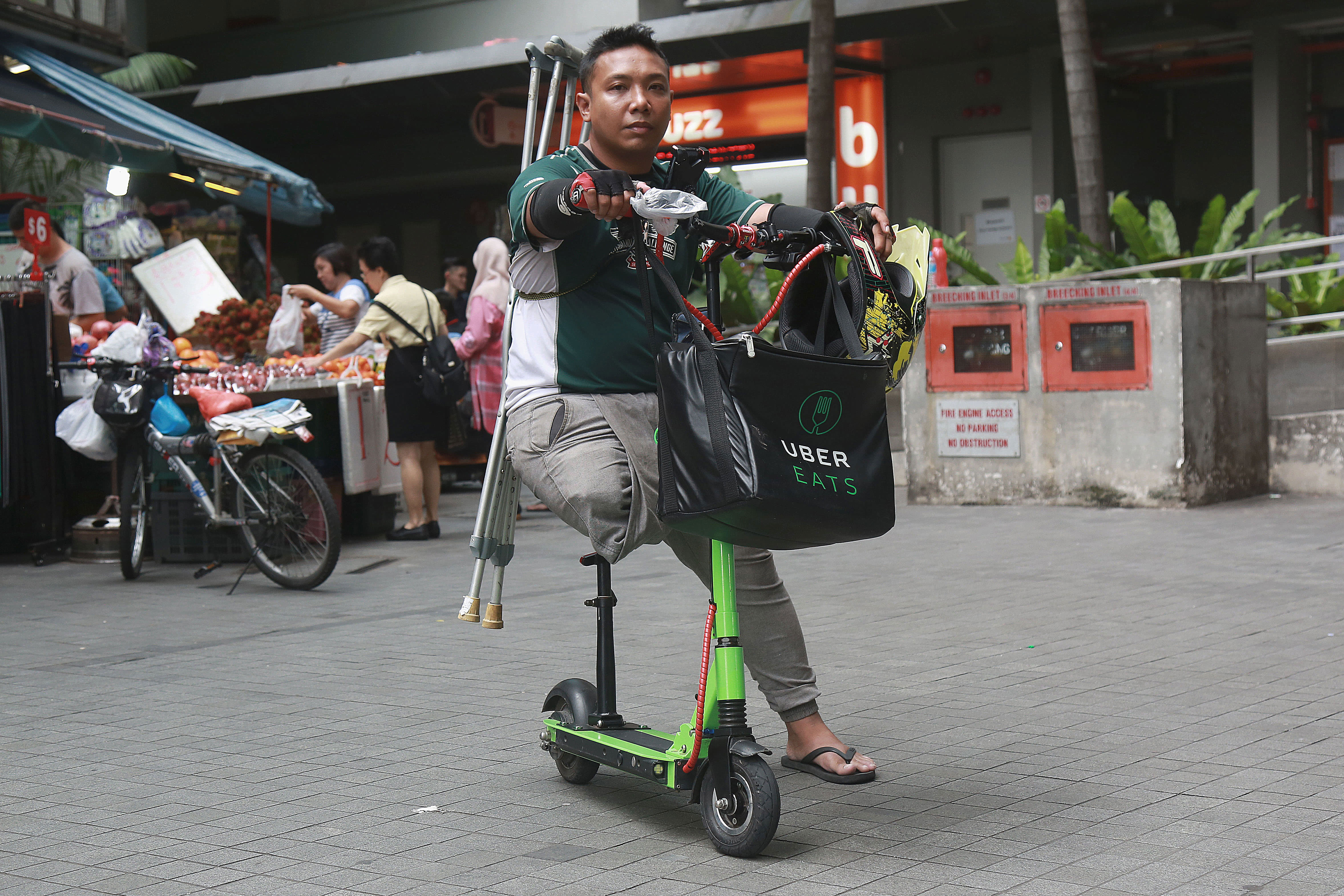 uber bike eats