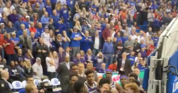 Kansas State basketball game took an unexpected turn - Yahoo TV