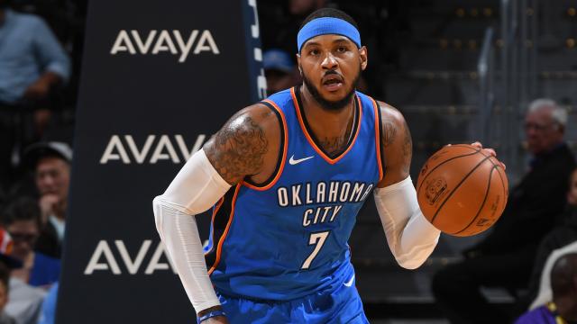 Carmelo Anthony 'willing to adjust' with OKC, Donovan