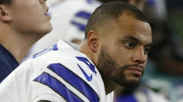 Dak Prescott declines to comment on Jason Garrett's future with Cowboys