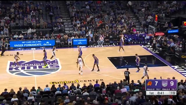 Top dunks from Sacramento Kings vs. Phoenix Suns