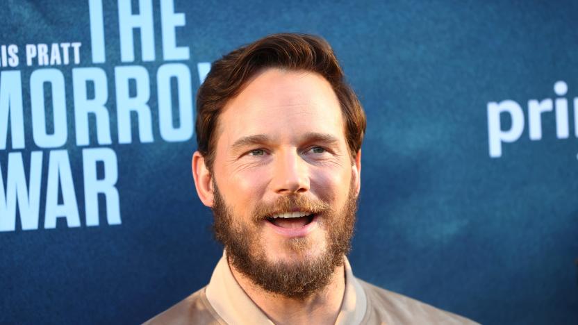 LOS ANGELES, CALIFORNIA - JUNE 30: Chris Pratt attends the premiere of Amazon's "The Tomorrow War" at Banc of California Stadium on June 30, 2021 in Los Angeles, California. (Photo by Matt Winkelmeyer/Getty Images)