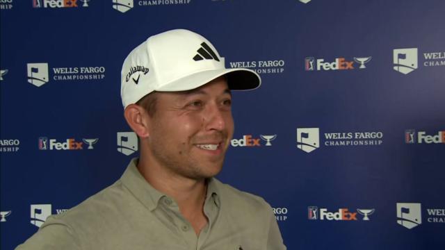 Schauffele chasing Clark at Wells Fargo Champ.