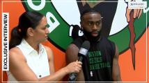 EXCLUSIVE: Jaylen Brown on clutch three, mindset shift this season