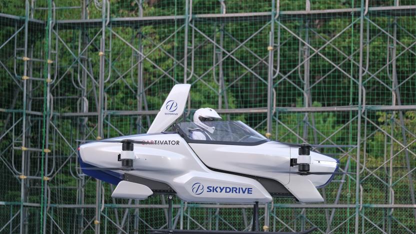 SkyDrive SD-03 flying car prototype