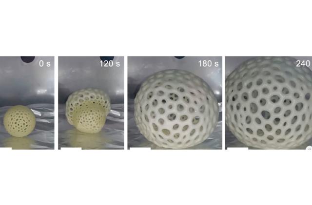 UC San Diego 3D-printed expanding foam