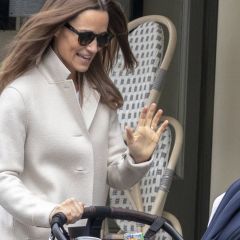 Pippa Middleton Takes Her Son, Arthur, for a Stroll in London on His First Birthday