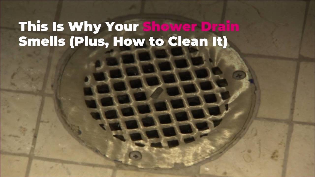 The Easiest Way to Clean a Shower Drain
