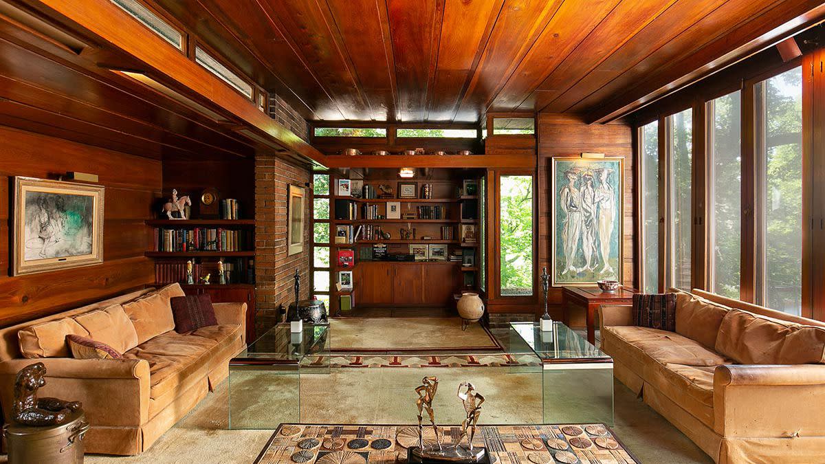 This Gorgeous 1940s House Designed By Frank Lloyd Wright