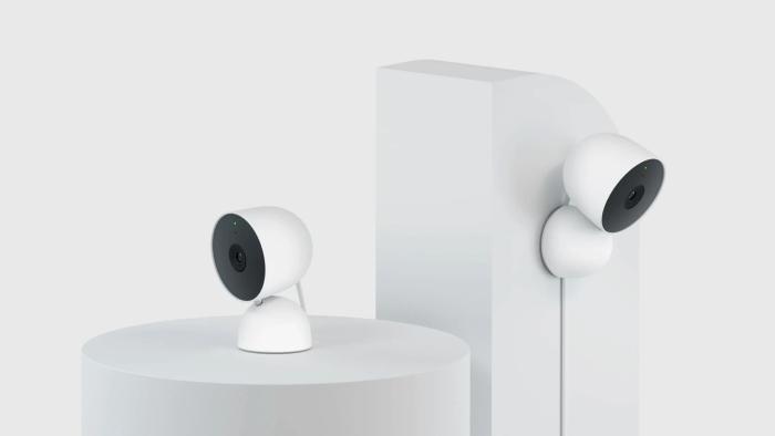 Google's wired Nest security camera