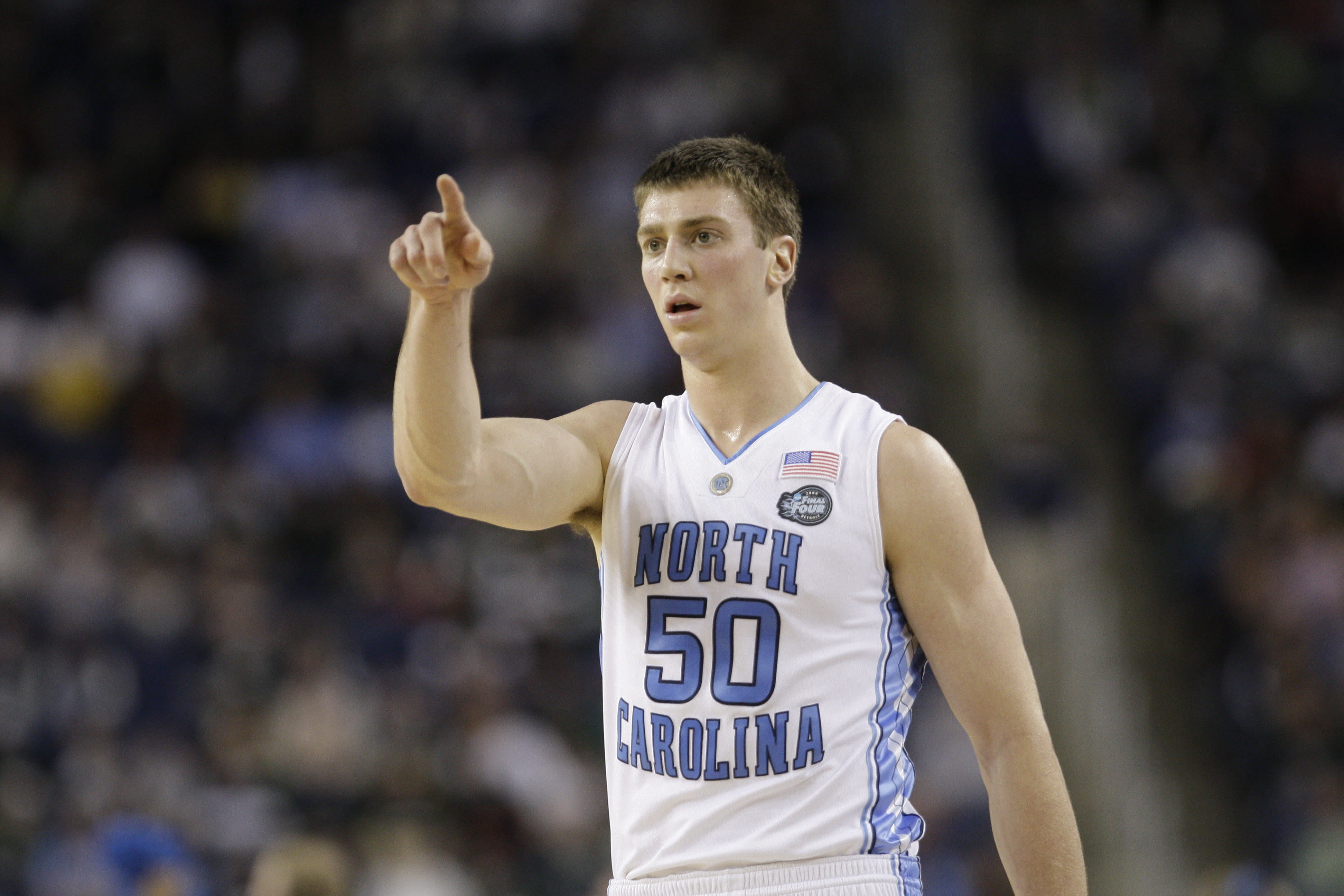 tyler hansbrough college jersey