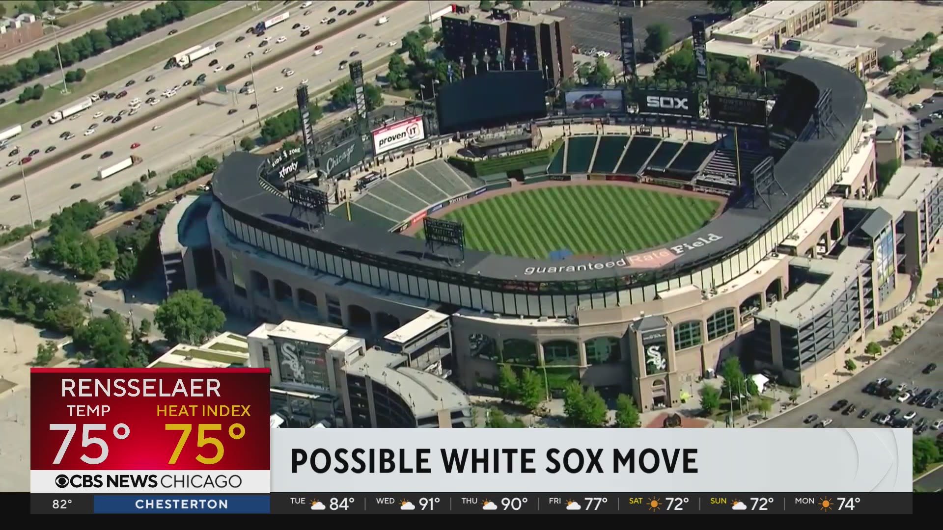 White Sox considering moving stadiums when lease expires: report