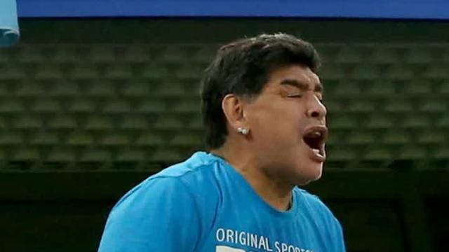 Diego Maradona in stable condition at World Cup despite health scare following Argentina's victory