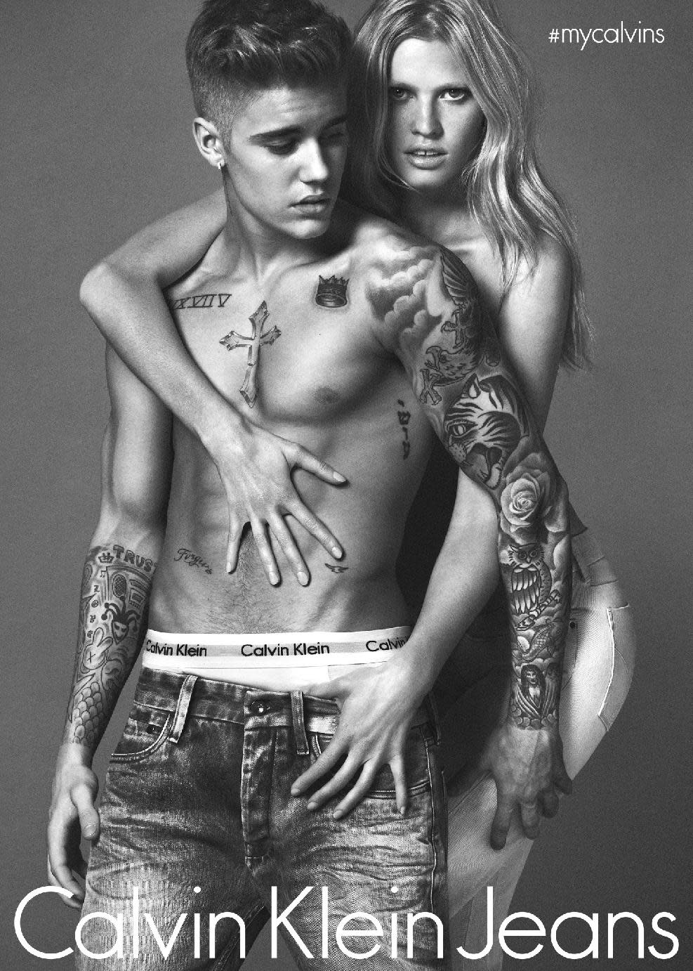 justin bieber photoshoot calvin klein