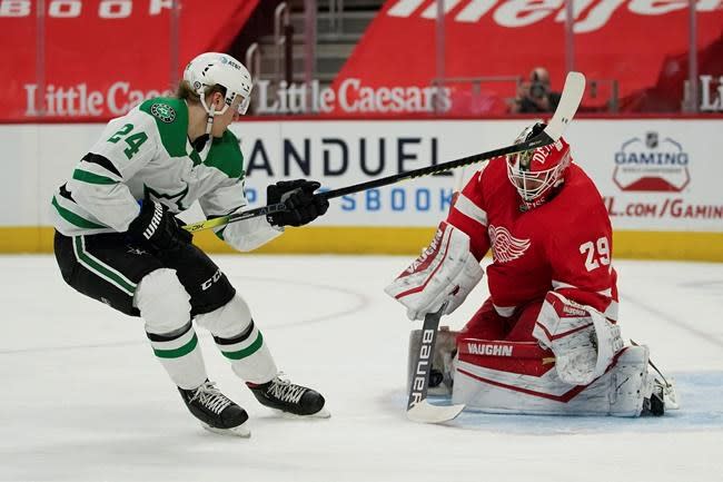 Newly Acquired Jakub Vrana Scores 4 Red Wings Top Stars 7 3