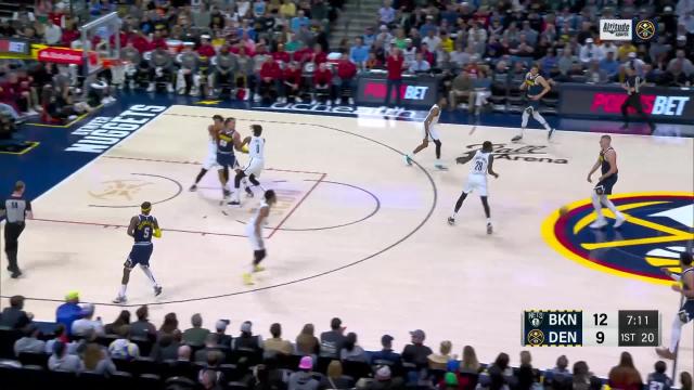 Top plays from Denver Nuggets vs. Brooklyn Nets