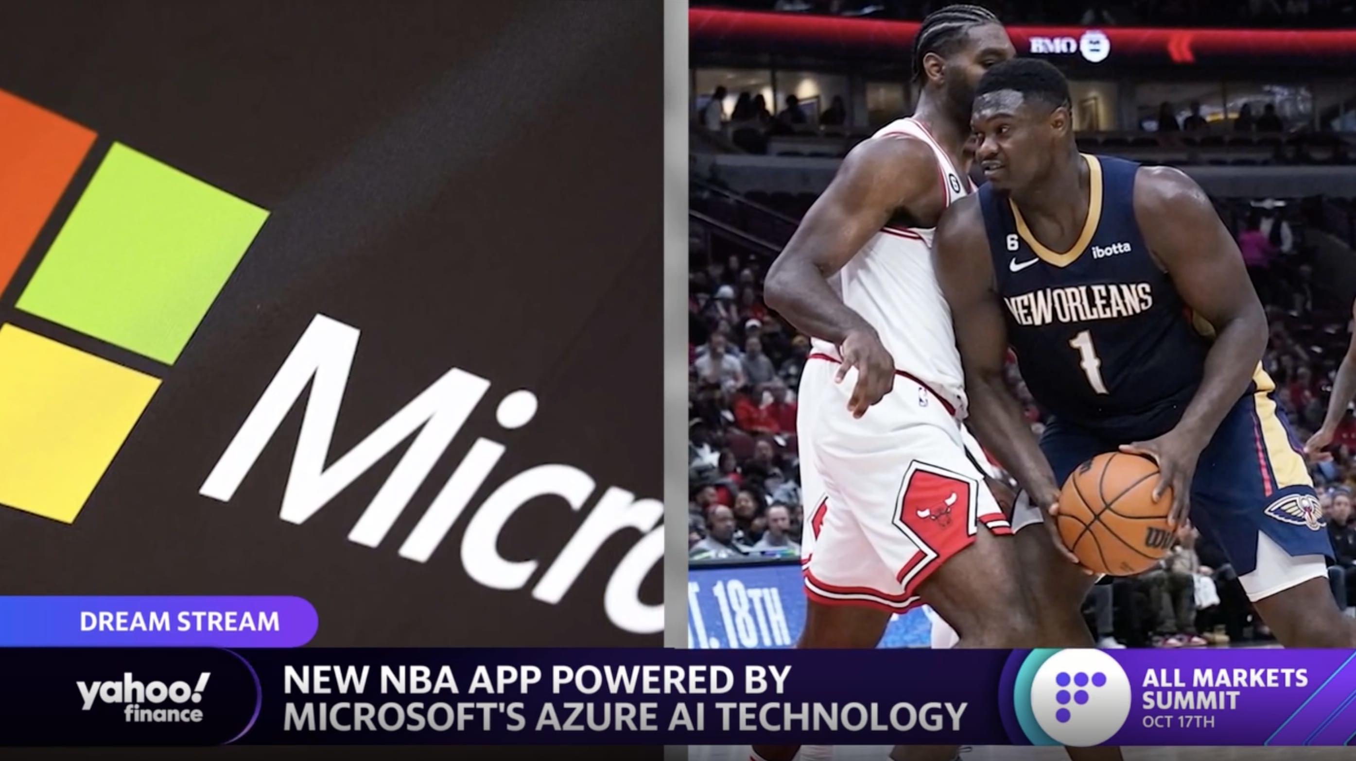 NBA partners with Microsoft on new streaming app