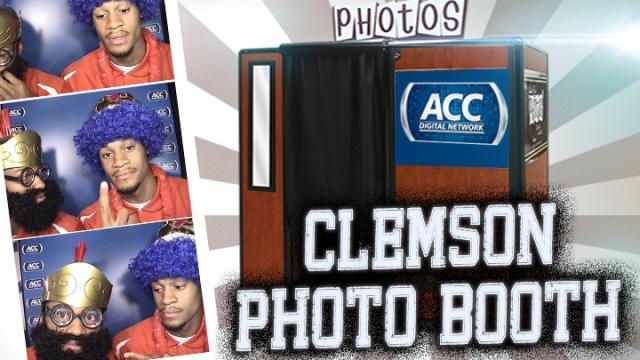 Clemson's K.J. McDaniels and Jordan Roper Pick The Tigers to Beat Florida State | ACCDN Photo Booth