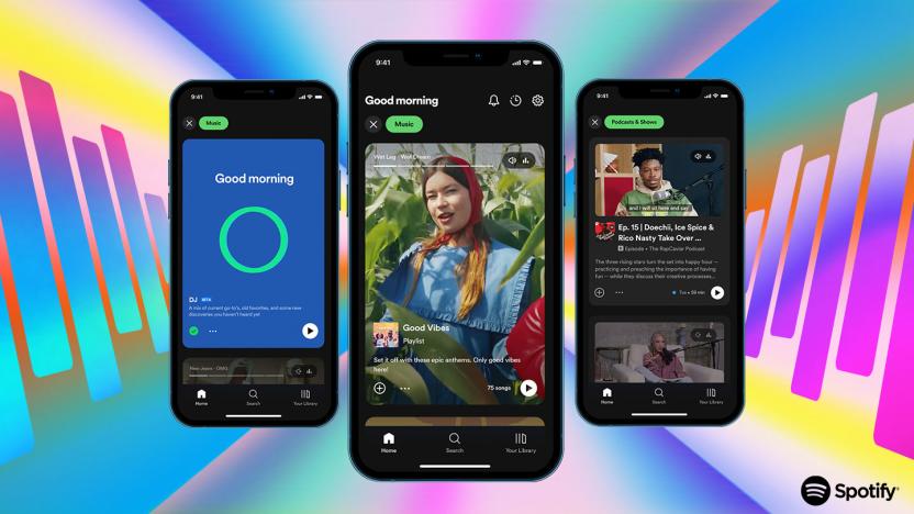 Spotify redesign