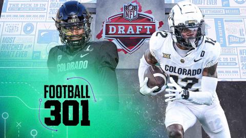 Could Colorado’s Shedeur Sanders & Travis Hunter be top-10 NFL draft picks? | Football 301