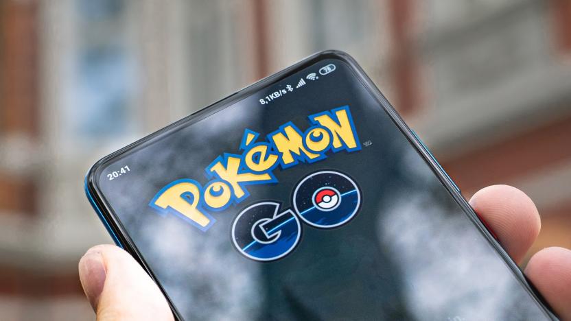 'Pokemon Go' on an Android phone