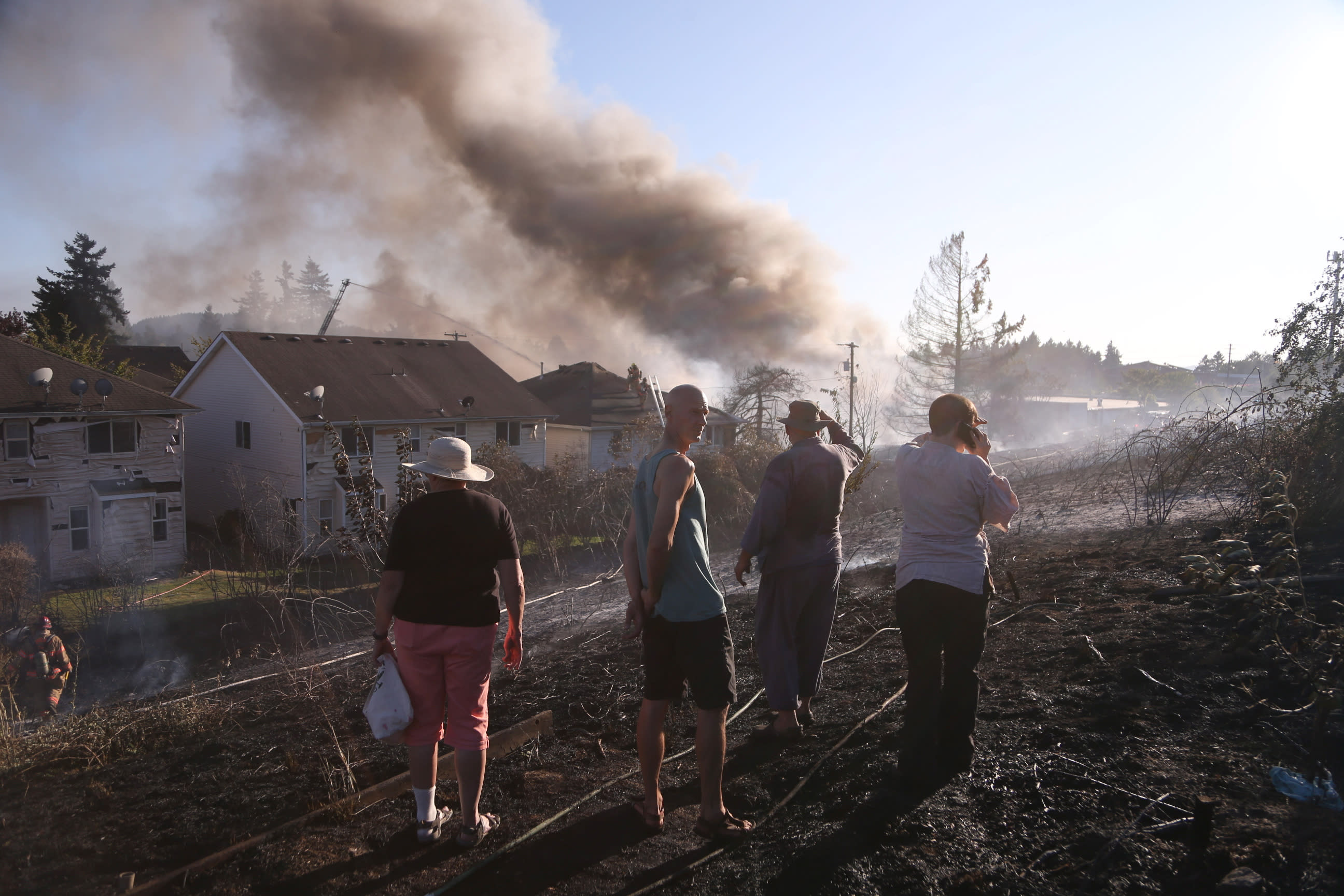 Authorities: Destructive grass fire in Oregon was arson