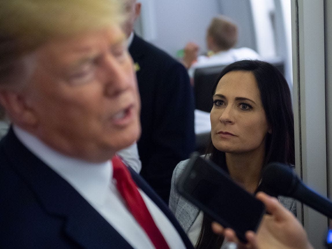 Stephanie Grisham says Trump will run for president in 2024 and believes he'll h..
