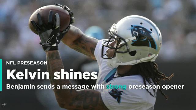 Kelvin Benjamin sends a message to critics with strong preseason opener