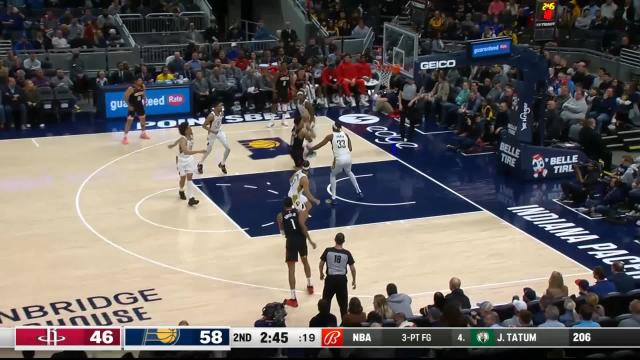 Kenyon Martin Jr. with a dunk vs the Indiana Pacers