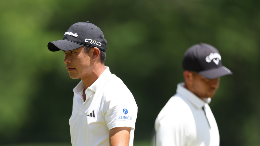 Yahoo Sports - Collin Morikawa and Xander Schauffele are tied for the lead in the 2024 PGA Championship heading into Sunday's final