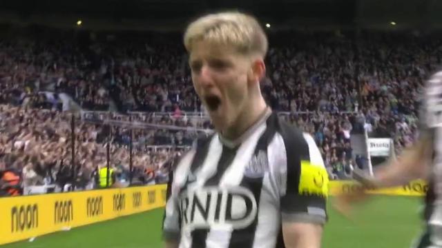 Gordon doubles Newcastle's lead against Tottenham