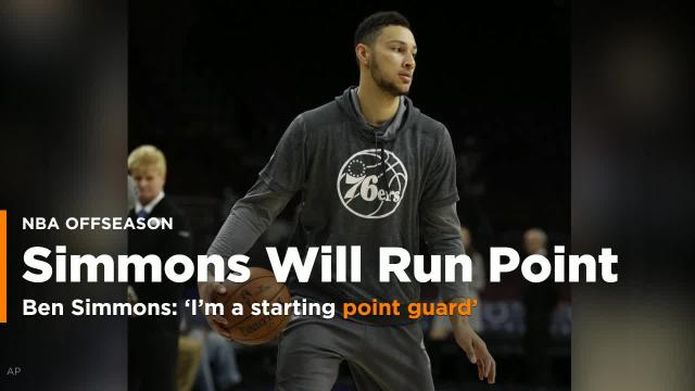 Ben Simmons makes his position clear: 'I'm a starting point guard'