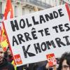 Parigi bloccata da scioperi contro il loro Job&#39;s Act