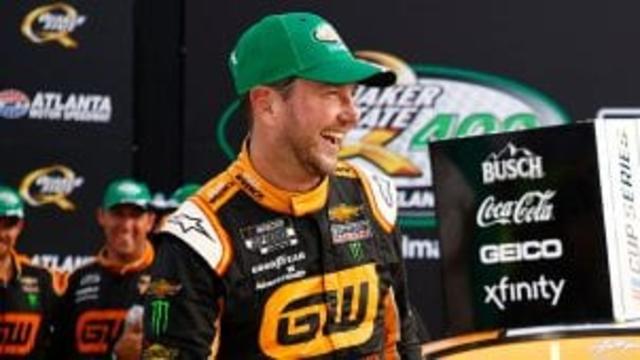 Kurt Busch breaks down Atlanta win from Victory Lane