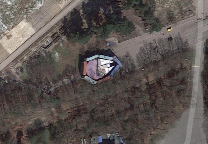 Versteckter Millenium Falcon auf Google Maps entdeckt