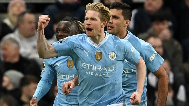 Every touch by De Bruyne in 3-2 win v. Newcastle
