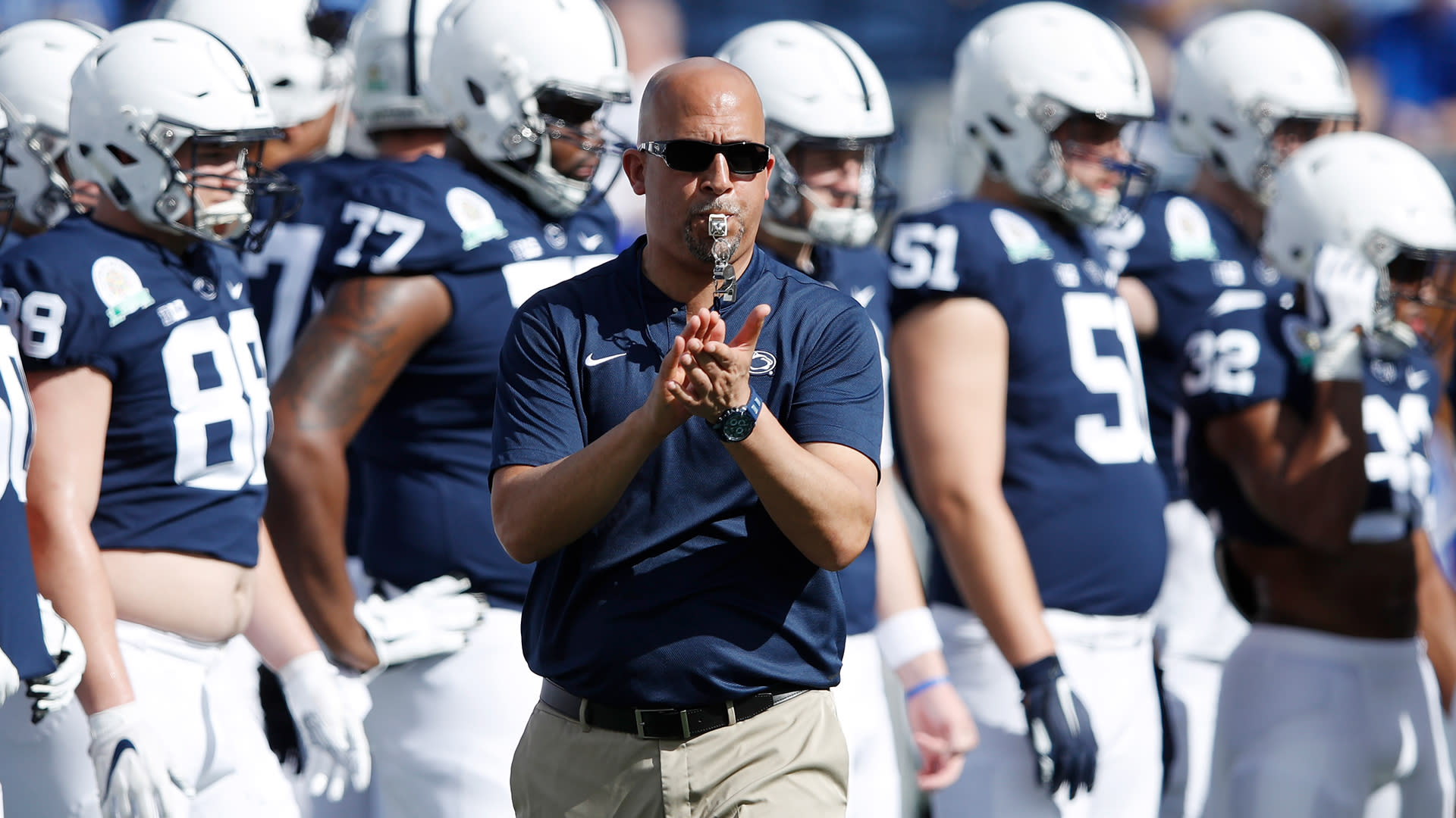 Former Penn State team doctor accuses James Franklin of pressuring him to  clear injured players