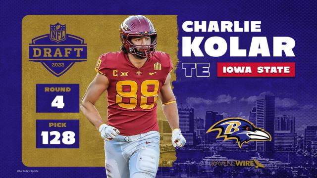 Instant analysis of Ravens selecting TE Charlie Kolar at No. 128