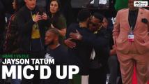 Jayson Tatum Mic'd Up – Game 1 vs Cavs