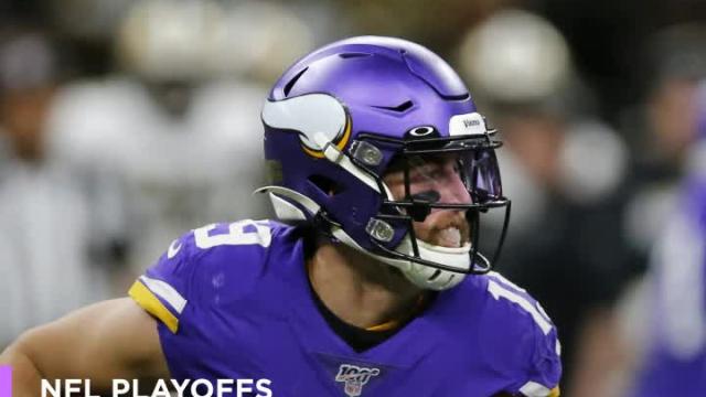 Vikings WR Adam Thielen gets stitches on ankle after mishap in practice