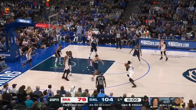 Josh Green with a dunk vs the Miami Heat