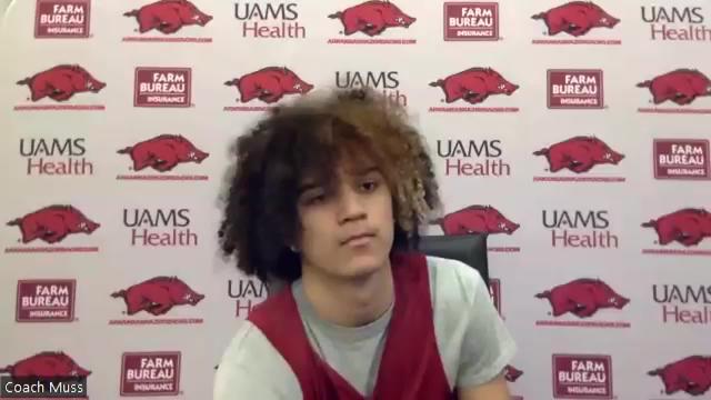 WATCH: Arkansas basketball's Anthony Black previews South Carolina