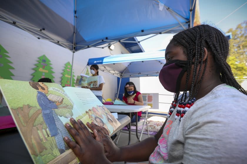 Black and Latino students learn about empowerment at Freedom Schools