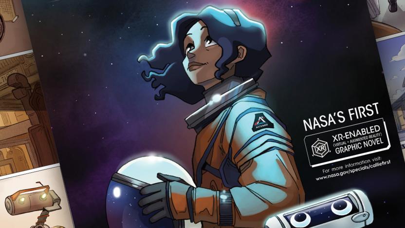 NASA's 'First Woman' augmented reality graphic novel