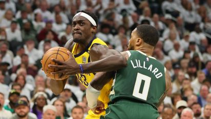 Yahoo Sports - Pascal Siakam droped 37 points to help the Pacers fend off Damian Lillard and tie up their playoff series